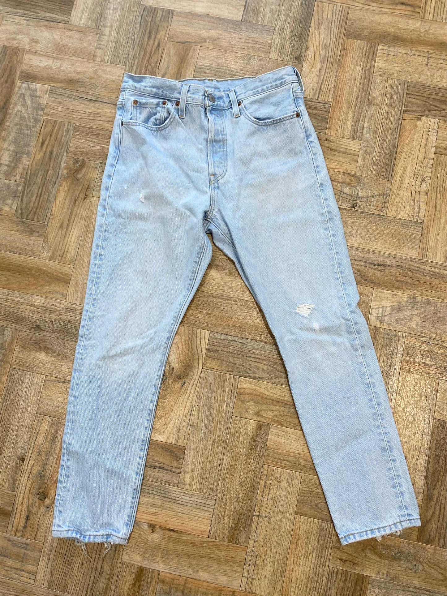 Vintage Blue 501 29/28 Tapered