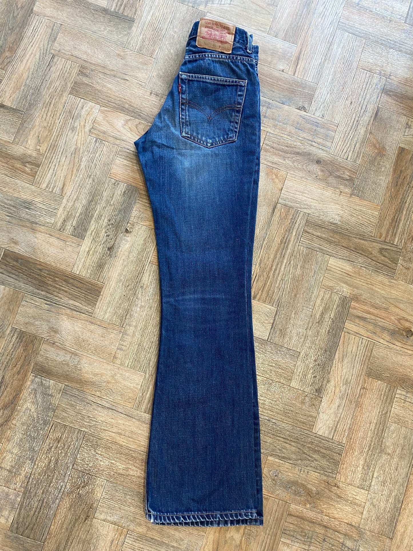 Vintage Blue 525 Flare 28/32