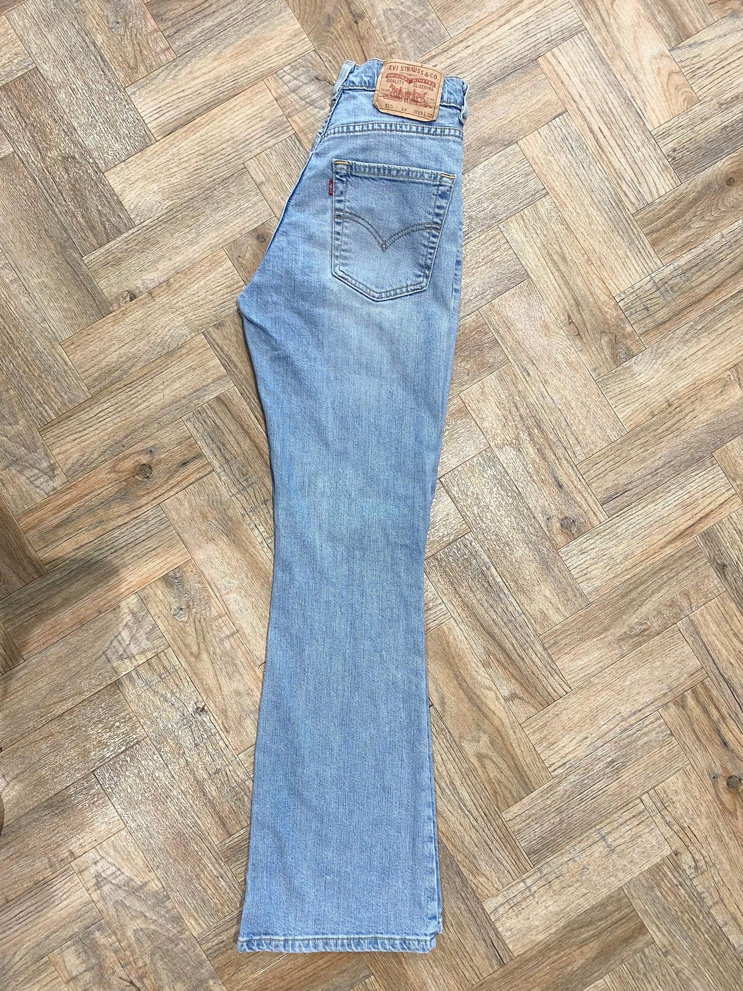 Vintage Blue 525 Flare 28/31