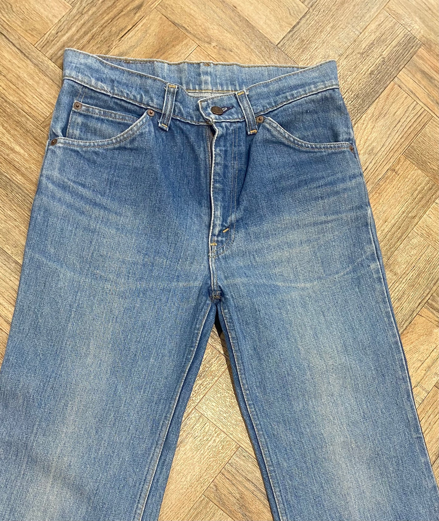 Vintage Blue Bellbottom Jean 29/31