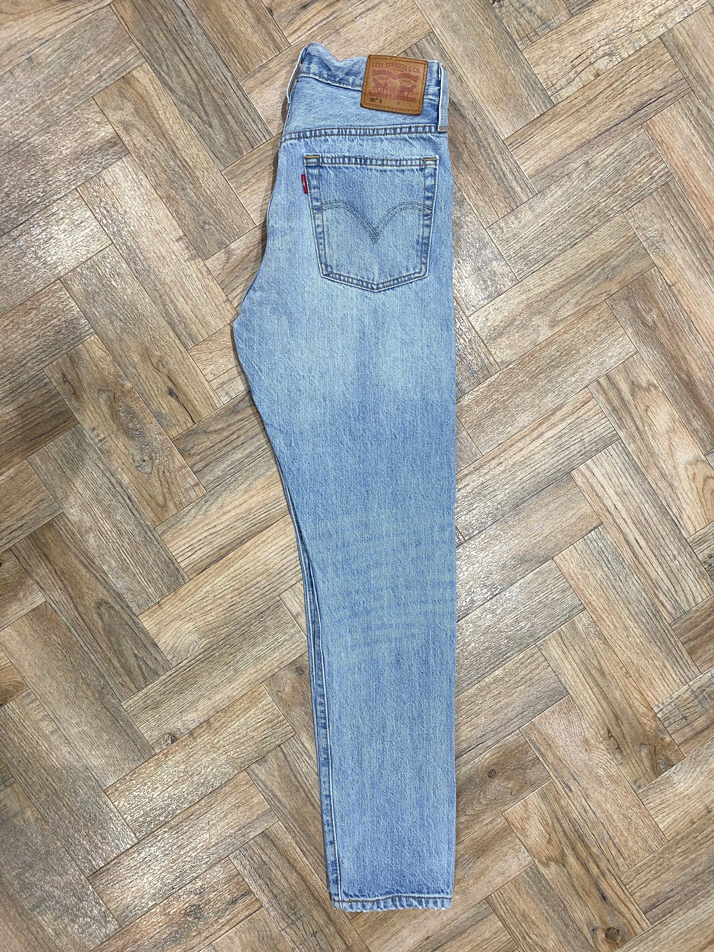 Vintage Blue 501 27/30 Tapered