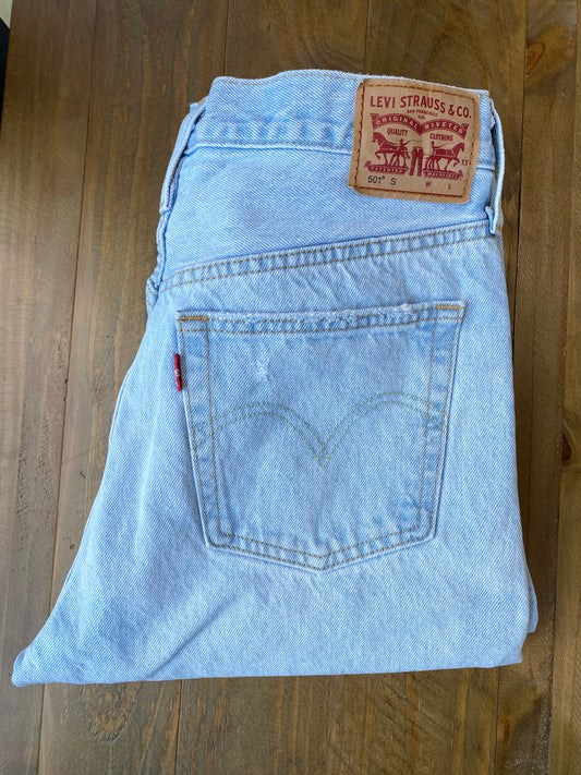 Vintage Blue 501 29/28 Tapered