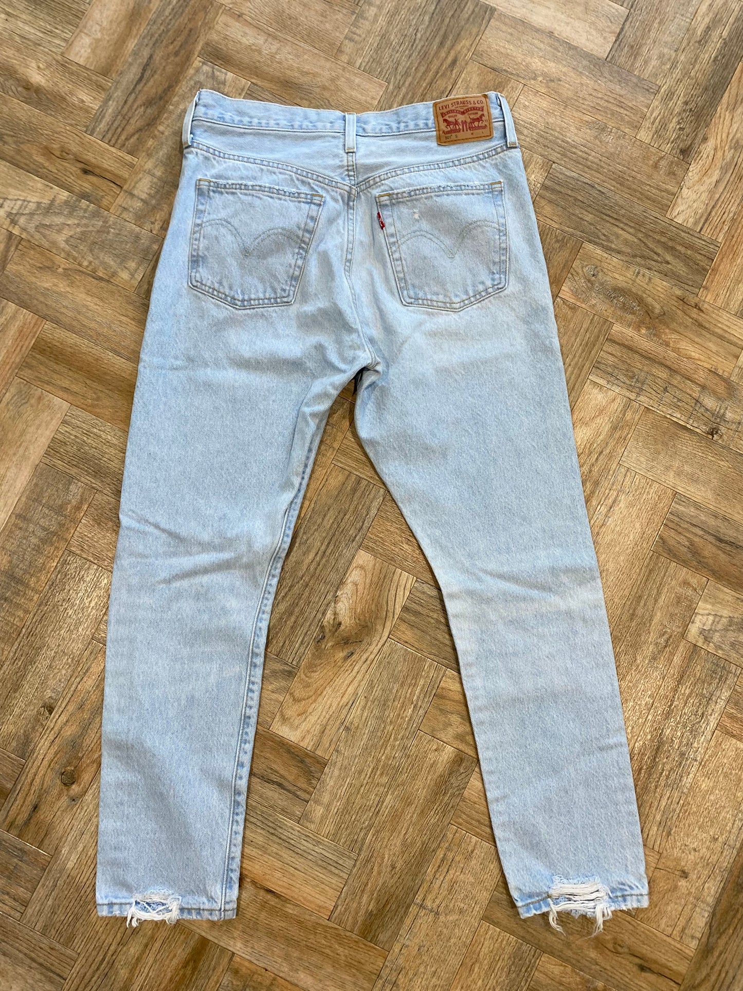 Vintage Blue 501 29/28 Tapered